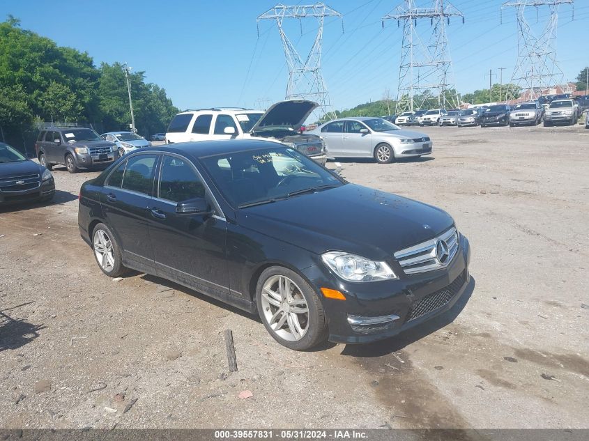 2012 Mercedes-Benz C 300 Luxury 4Matic/Sport 4Matic VIN: WDDGF8BB5CR213672 Lot: 39557831