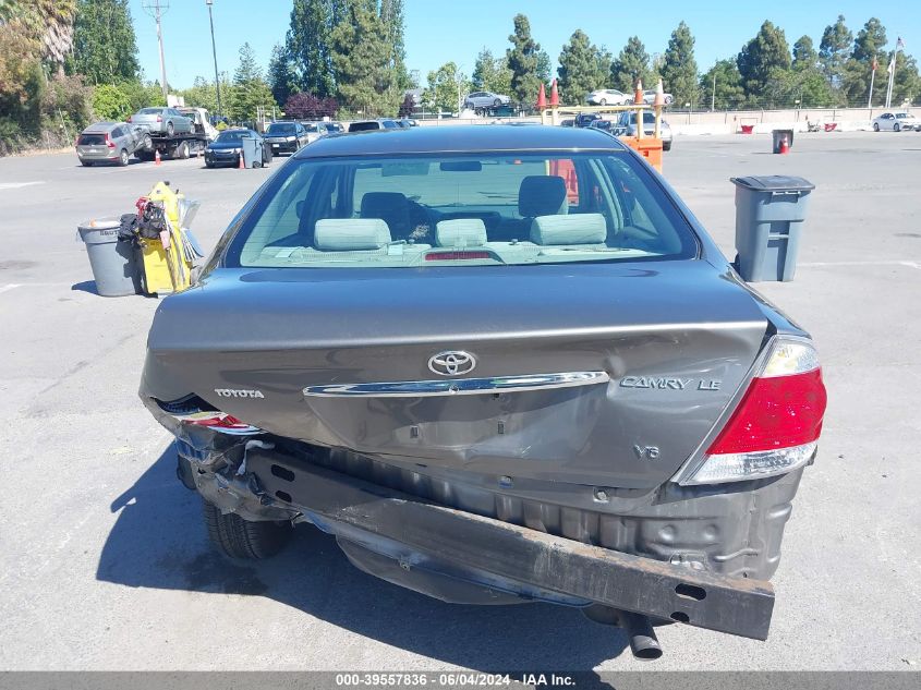 2005 Toyota Camry Le V6 VIN: 4T1BF30K55U612121 Lot: 39557836