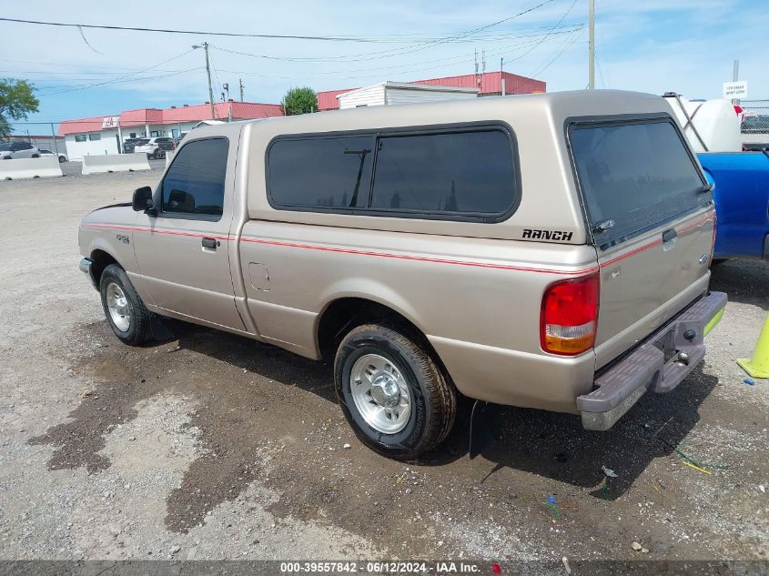 1997 Ford Ranger Splash/Xl/Xlt VIN: 1FTCR10A6VUD35846 Lot: 39557842