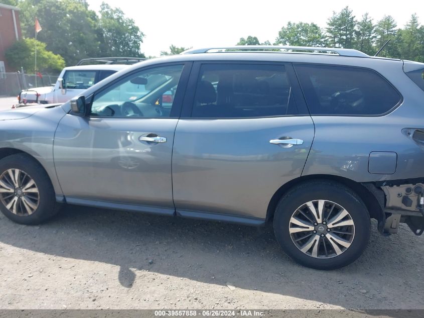 2018 Nissan Pathfinder S/Sv/Sl/Platinum VIN: 5N1DR2MM4JC602069 Lot: 39557858