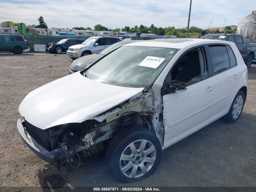 2007 Volkswagen Rabbit 4-Door VIN: WVWDS91K17W127122 Lot: 39557871