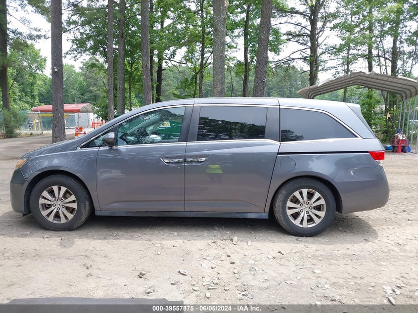 2014 Honda Odyssey Ex-L VIN: 5FNRL5H61EB084178 Lot: 39557875