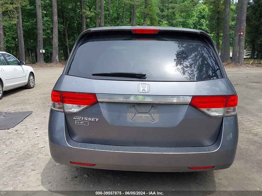 2014 Honda Odyssey Ex-L VIN: 5FNRL5H61EB084178 Lot: 39557875