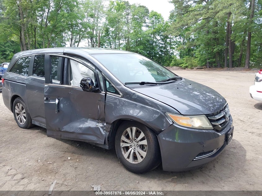 2014 Honda Odyssey Ex-L VIN: 5FNRL5H61EB084178 Lot: 39557875