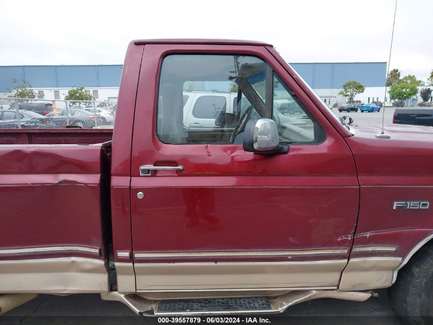 1996 Ford F150 VIN: 1FTEF15Y5TNA10474 Lot: 39557879