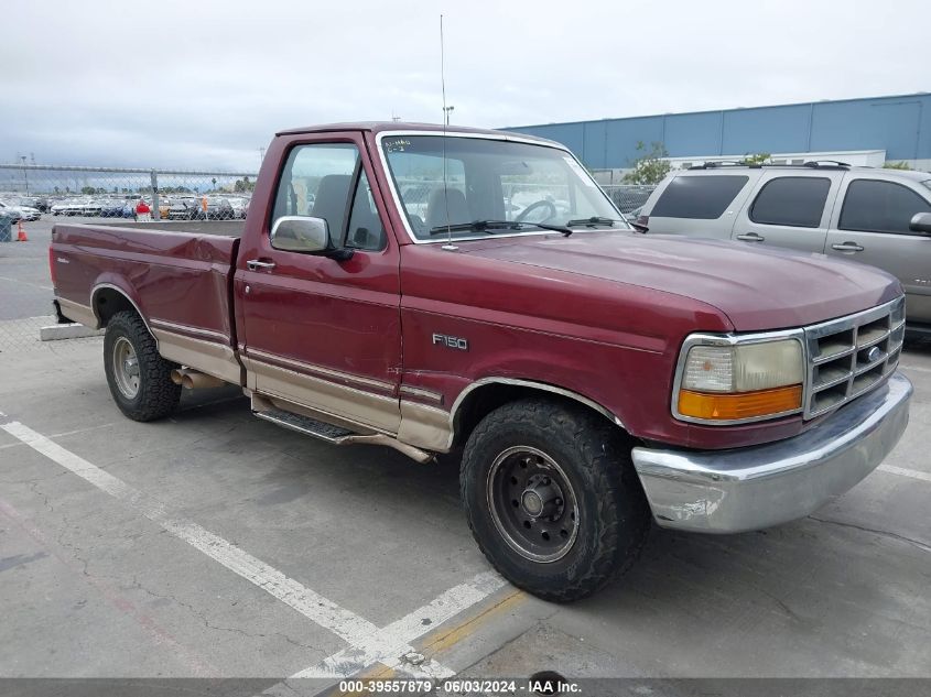 1996 Ford F150 VIN: 1FTEF15Y5TNA10474 Lot: 39557879