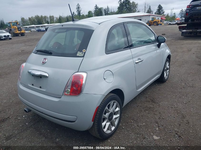 2017 Fiat 500 Pop VIN: 3C3CFFKR1HT514145 Lot: 39557884