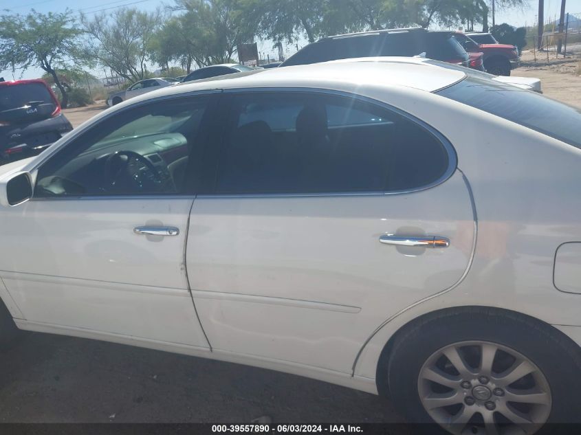 2004 Lexus Es 330 VIN: JTHBA30G245017393 Lot: 39557890