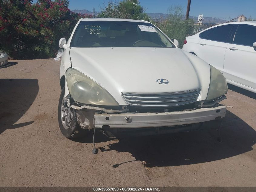 2004 Lexus Es 330 VIN: JTHBA30G245017393 Lot: 39557890