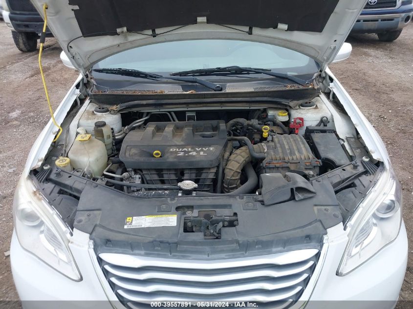 2013 Chrysler 200 Lx VIN: 1C3CCBABXDN691616 Lot: 39557891