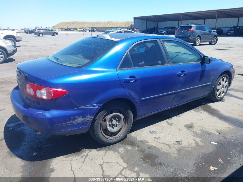 2005 Mazda Mazda6 I Base VIN: 1YVFP80C155M75398 Lot: 39557904