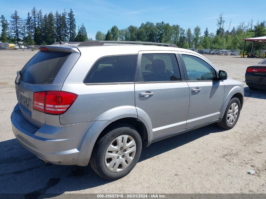 2016 Dodge Journey Se VIN: 3C4PDCAB6GT148509 Lot: 39557916