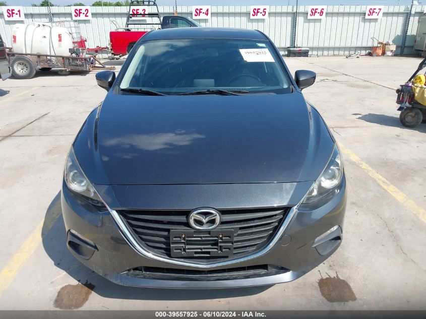 2016 Mazda Mazda3 I Sport VIN: JM1BM1T76G1282967 Lot: 39557925