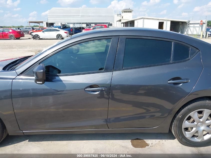 2016 Mazda Mazda3 I Sport VIN: JM1BM1T76G1282967 Lot: 39557925