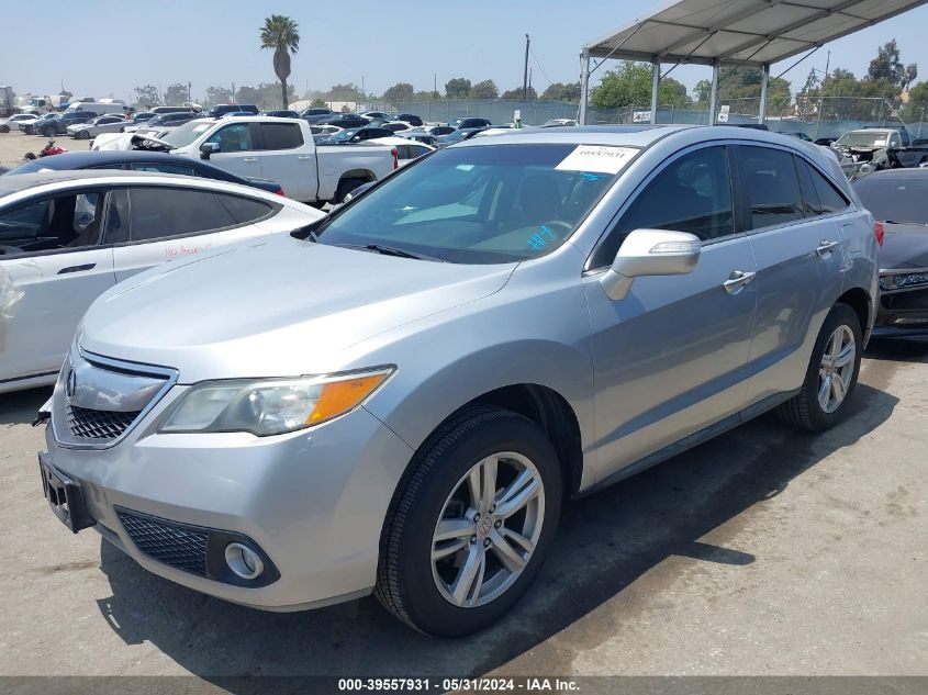 2013 Acura Rdx VIN: 5J8TB3H52DL010222 Lot: 39557931