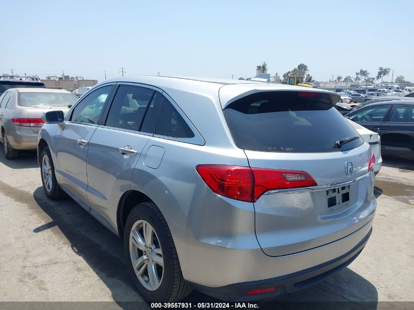 2013 Acura Rdx VIN: 5J8TB3H52DL010222 Lot: 39557931