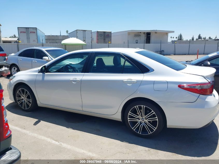 2016 Toyota Camry Se VIN: 4T1BF1FK9GU164755 Lot: 39557948