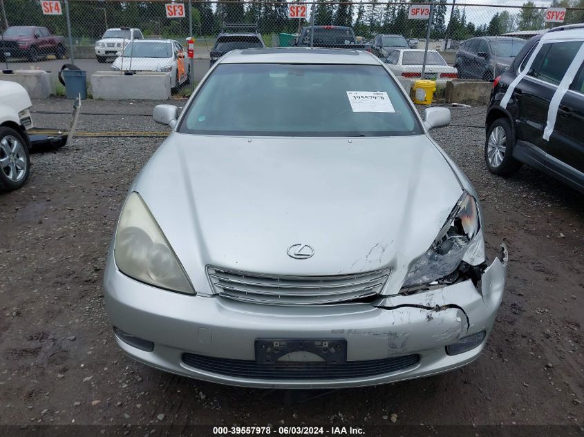 2004 Lexus Es 330 VIN: JTHBA30G845041682 Lot: 39557978