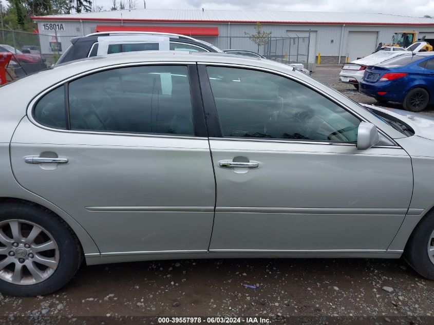 2004 Lexus Es 330 VIN: JTHBA30G845041682 Lot: 39557978