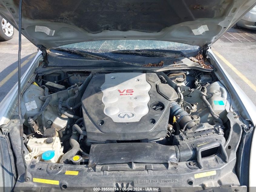 2005 Infiniti G35 VIN: JNKCV54E35M422800 Lot: 39558014