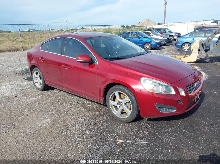 2013 Volvo S60 T5/T5 Platinum/T5 Premier/T5 Premier Plus VIN: YV1612FS9D2185939 Lot: 39558015