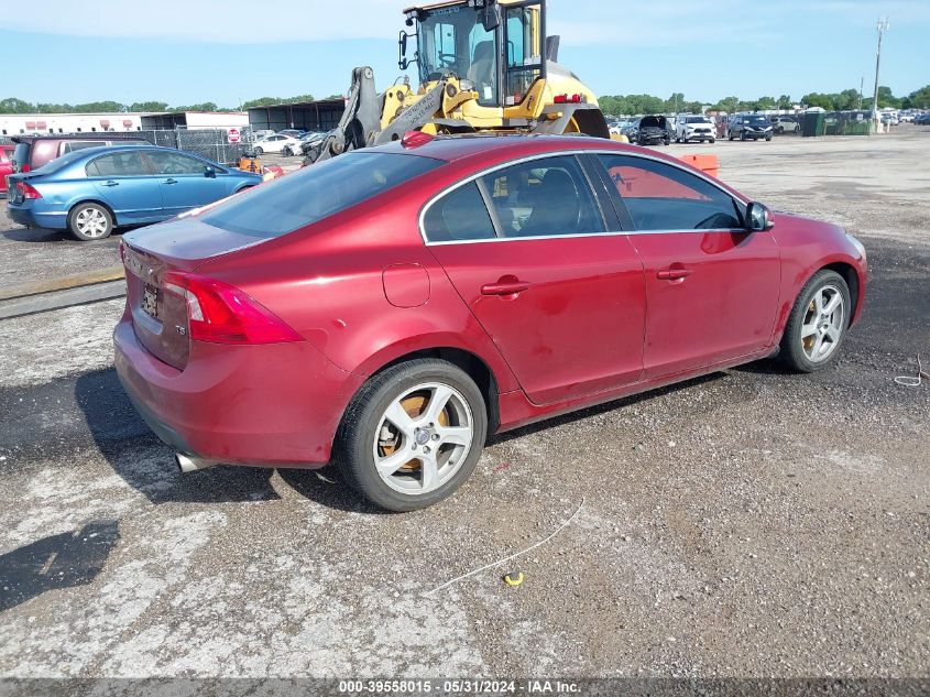 2013 Volvo S60 T5/T5 Platinum/T5 Premier/T5 Premier Plus VIN: YV1612FS9D2185939 Lot: 39558015