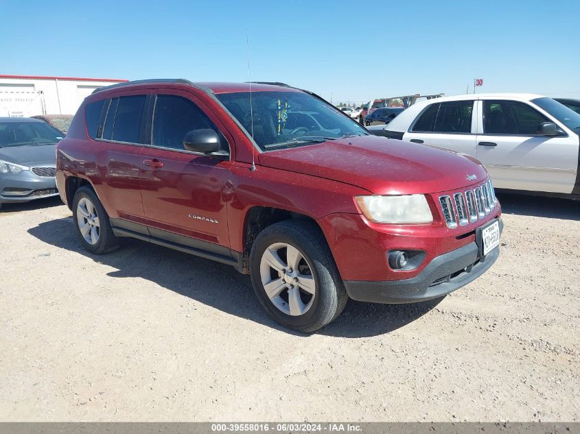 2012 Jeep Compass Sport VIN: 1C4NJCBA5CD544002 Lot: 39558016