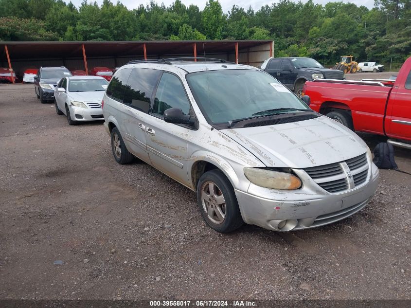 2007 Dodge Grand Caravan Sxt VIN: 2D4GP44L17R155780 Lot: 39558017