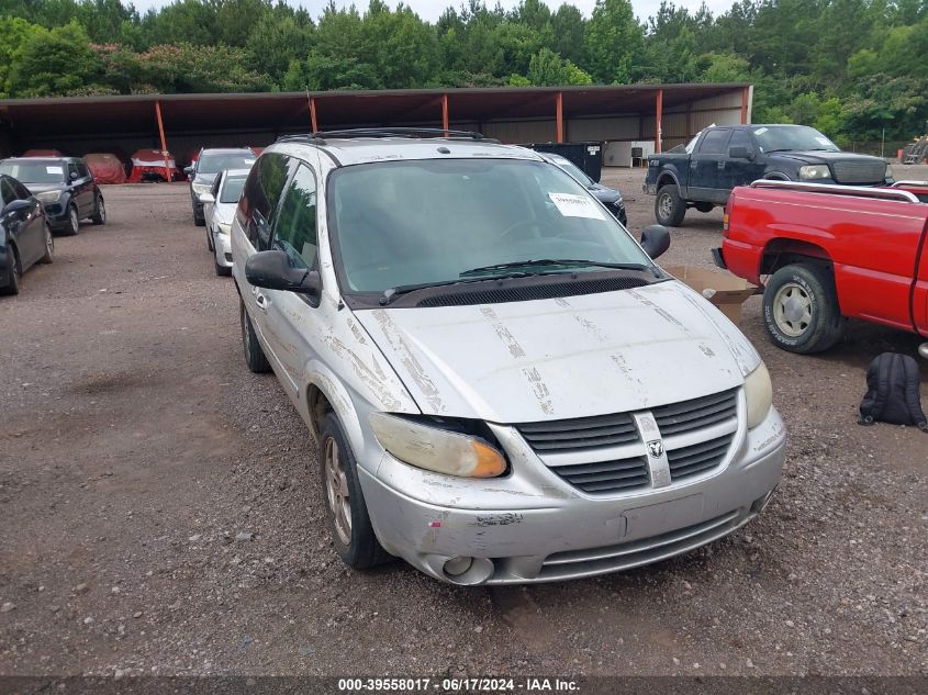 2007 Dodge Grand Caravan Sxt VIN: 2D4GP44L17R155780 Lot: 39558017