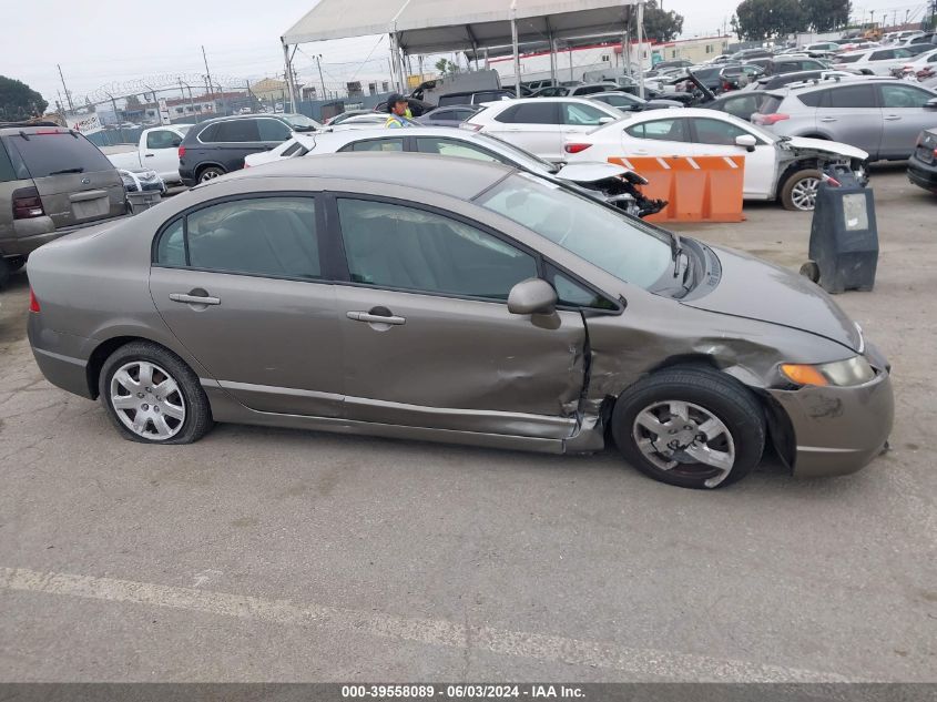 2007 Honda Civic Lx VIN: 2HGFA16557H303590 Lot: 39558089