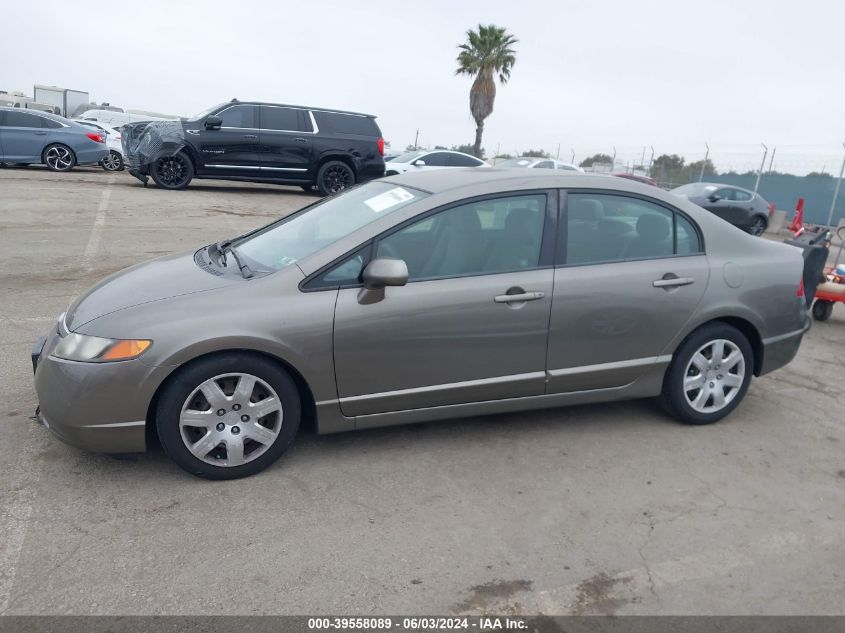 2007 Honda Civic Lx VIN: 2HGFA16557H303590 Lot: 39558089