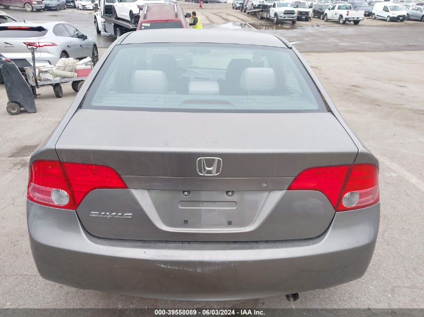 2007 Honda Civic Lx VIN: 2HGFA16557H303590 Lot: 39558089