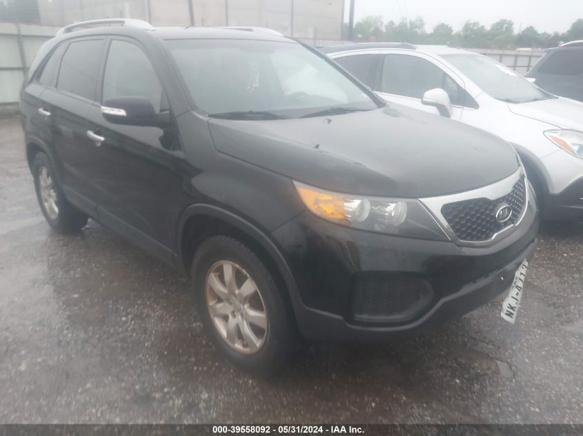 2013 Kia Sorento Lx VIN: 5XYKT4A25DG376457 Lot: 39558092