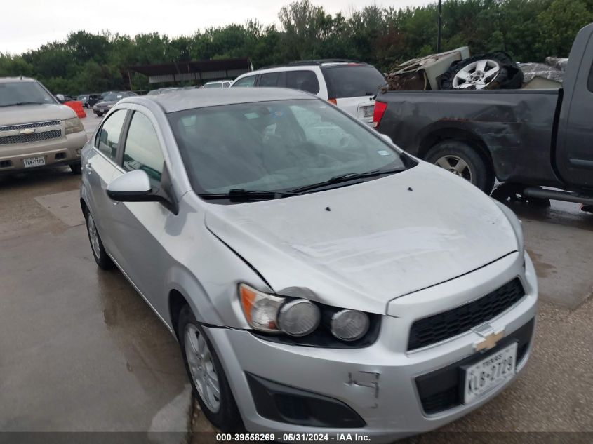 2014 Chevrolet Sonic Lt Auto VIN: 1G1JC5SH0E4210327 Lot: 39558269