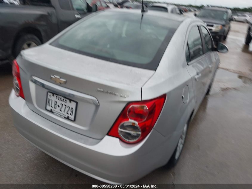 2014 Chevrolet Sonic Lt Auto VIN: 1G1JC5SH0E4210327 Lot: 39558269