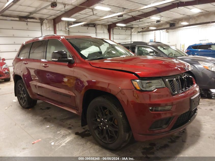 2021 Jeep Grand Cherokee Limited X 4X4 VIN: 1C4RJFBGXMC728639 Lot: 39558345