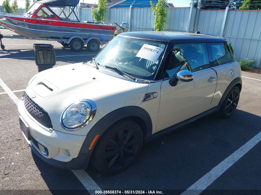 2011 Mini Cooper S VIN: WMWSV3C52BTY13969 Lot: 39558374