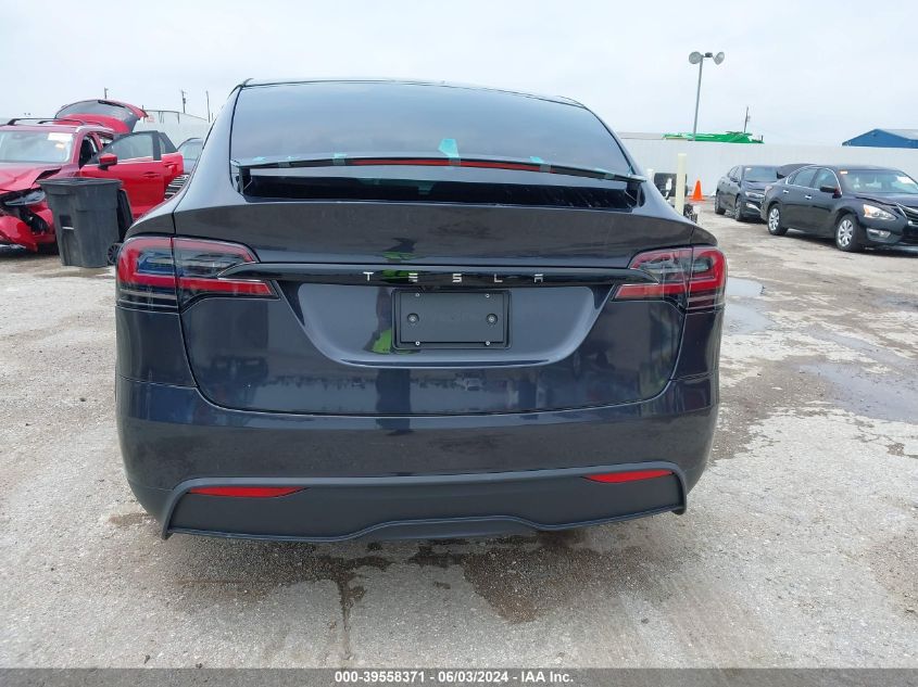 2024 Tesla Model X Long Range VIN: 7SAXCDE51RF444605 Lot: 39558371