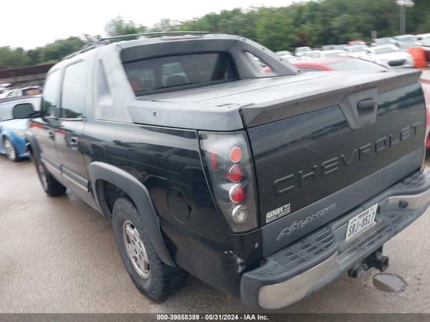 2004 Chevrolet Avalanche 1500 VIN: 3GNEC12T74G217614 Lot: 39558389