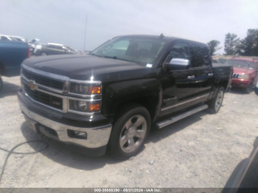 2014 Chevrolet Silverado 1500 2Lz VIN: 3GCUKSEC7EG307095 Lot: 39558390