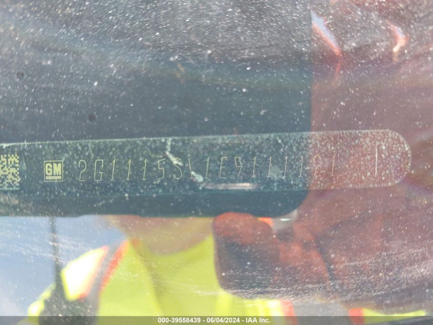 2014 Chevrolet Impala 1Lt VIN: 2G1115SL1E9111121 Lot: 39558439