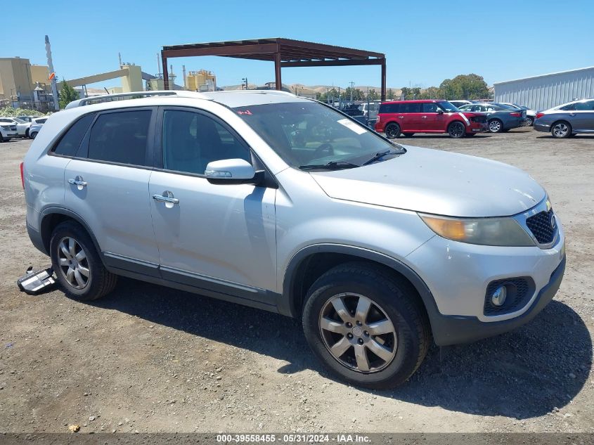 2011 Kia Sorento Lx VIN: 5XYKT4A19BG137031 Lot: 39558455