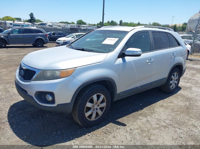 2011 Kia Sorento Lx VIN: 5XYKT4A19BG137031 Lot: 39558455