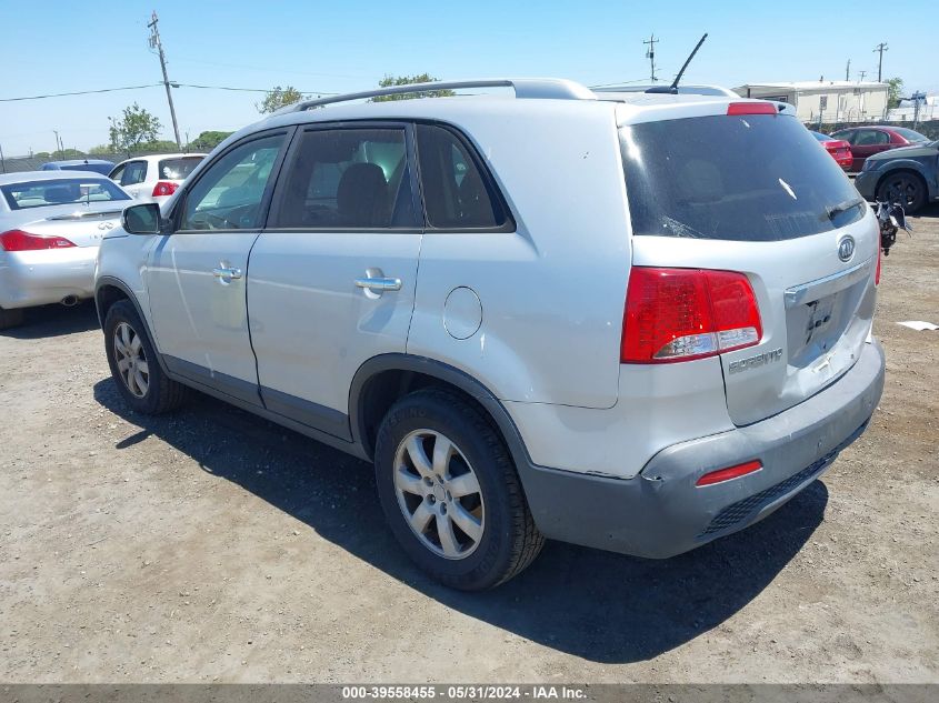 2011 Kia Sorento Lx VIN: 5XYKT4A19BG137031 Lot: 39558455