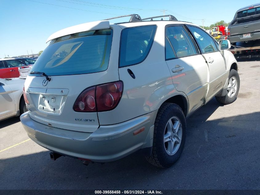 1999 Lexus Rx 300 VIN: JT6GF10U8X0043797 Lot: 39558458