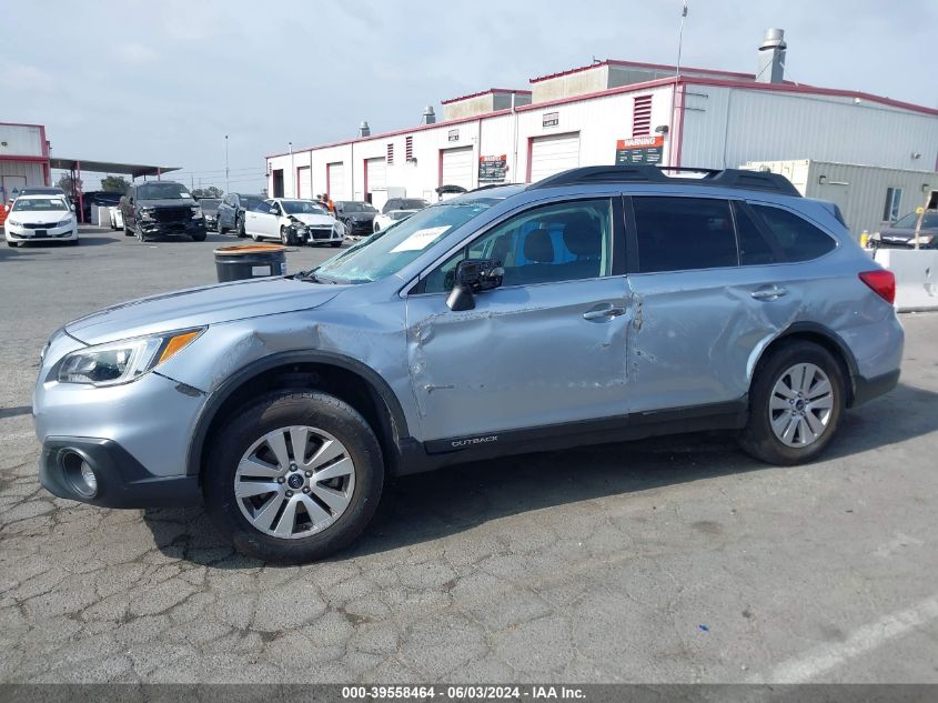 2015 Subaru Outback 2.5I Premium VIN: 4S4BSAFC6F3358006 Lot: 39558464