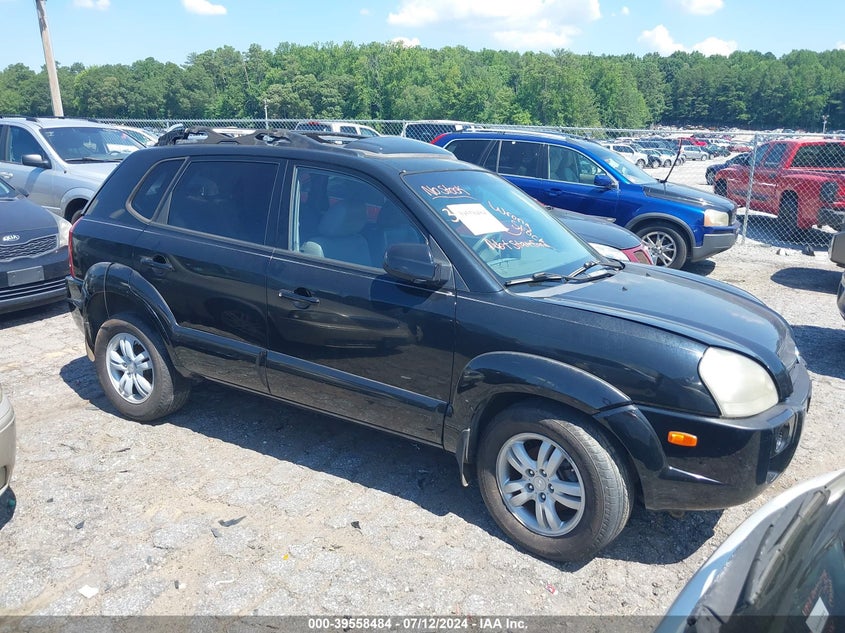2006 Hyundai Tucson Gls/Limited VIN: KM8JN12D16U393113 Lot: 39558484