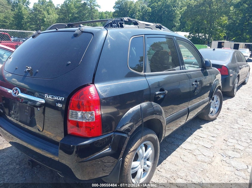 2006 Hyundai Tucson Gls/Limited VIN: KM8JN12D16U393113 Lot: 39558484