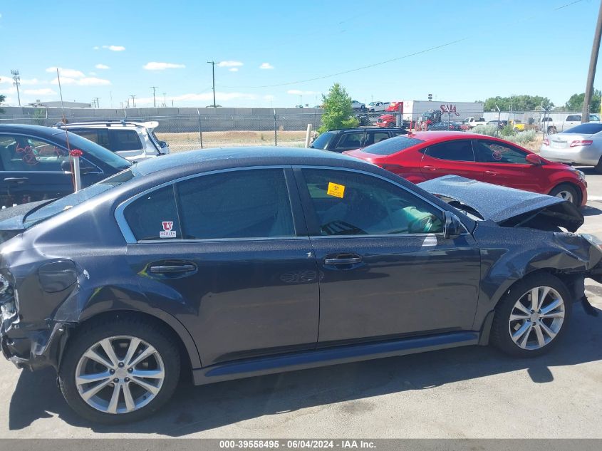 2013 Subaru Legacy 2.5I Premium VIN: 4S3BMBC60D3024361 Lot: 39558495