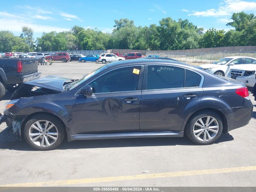 2013 Subaru Legacy 2.5I Premium VIN: 4S3BMBC60D3024361 Lot: 39558495